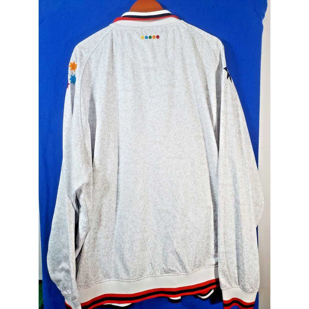 Vintage COOGI Track Jacket Mens Size 5XL White Union Jack British Flag Y2K - Picture 3 of 16